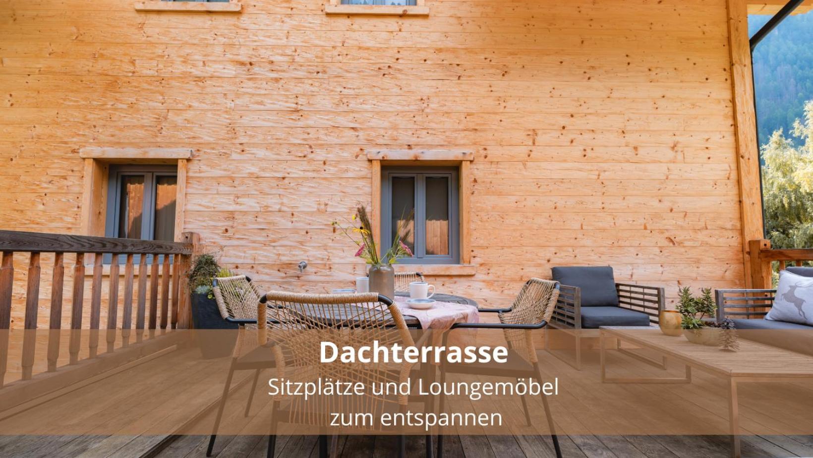 Chalet Waldhaeusl Luxurioese Ferienwohnungen Mit Sauna & Whirlpool, Kamin, Balkon Oder Terrasse Mit Bergblick Heiligenblut Extérieur photo