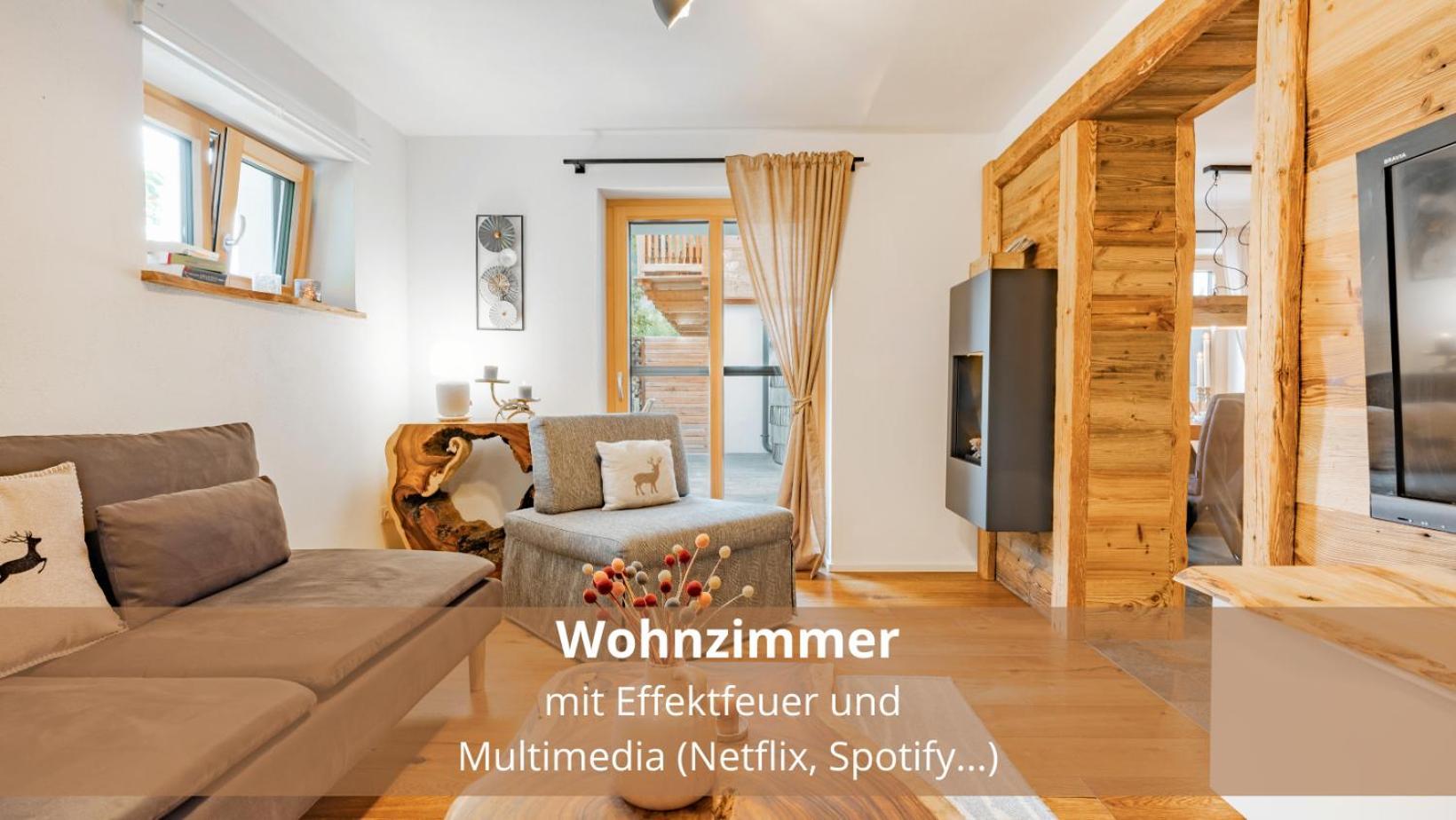 Chalet Waldhaeusl Luxurioese Ferienwohnungen Mit Sauna & Whirlpool, Kamin, Balkon Oder Terrasse Mit Bergblick Heiligenblut Extérieur photo